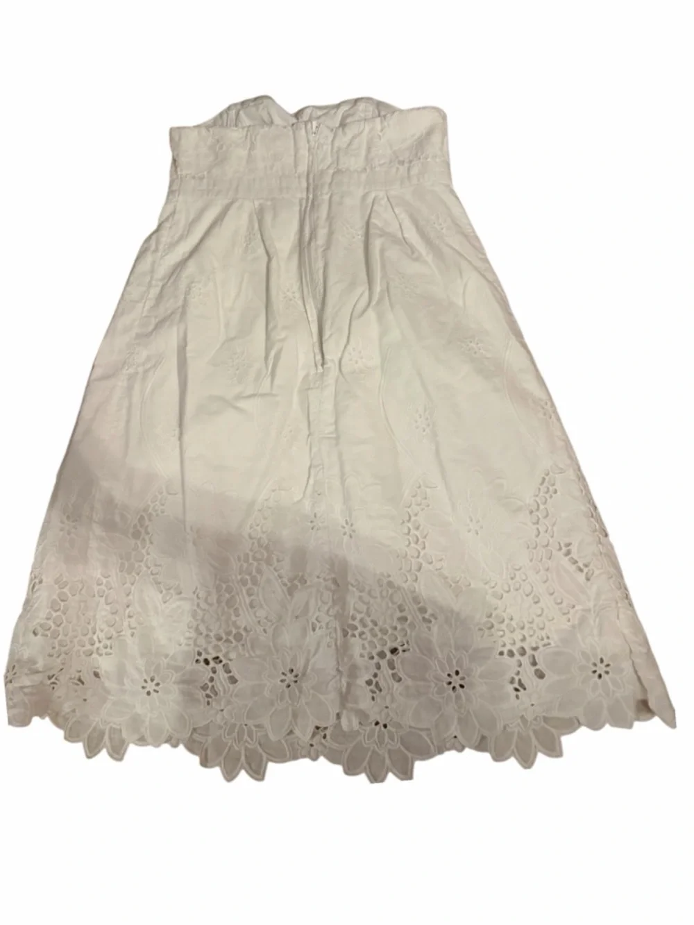 Lilly Pulitzer White Strapless Eyelet Dress - Picture 5 of 6